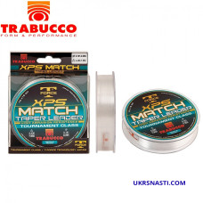 Шок-лидер Trabucco T-Force XPS Match Taper Leader диаметр 0,203/0,327мм размотка 10x15м прозрачный